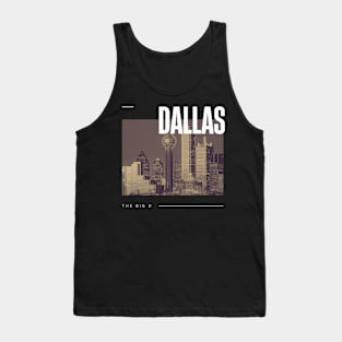 Dallas cityscape Tank Top